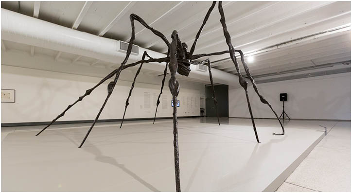 Abertura da exposição Spider de Louise Bourgeois promovida pelo Itaú Cultural, no Museu Oscar Niemeyer, em Curitiba  08 08 2019 Foto: Brunno Covello