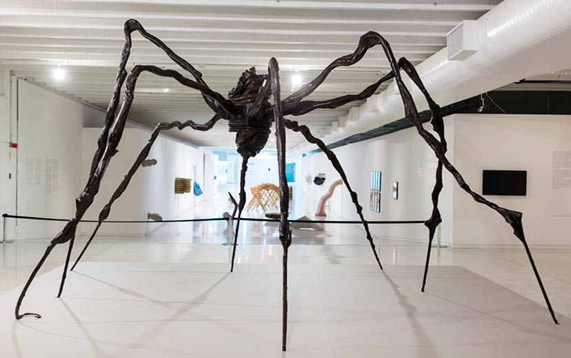 Abertura da exposição Spider de Louise Bourgeois promovida pelo Itaú Cultural, no Museu Oscar Niemeyer, em Curitiba  08 08 2019 Foto: Brunno Covello