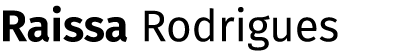 Raissa Rodrigues