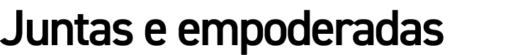 Juntas e empoderadas