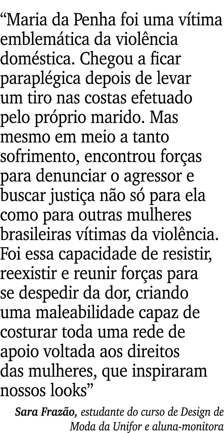  Maria da Penha foi uma vítima emblemática da violência doméstica  Chegou a ficar paraplégica depois de levar um tiro   