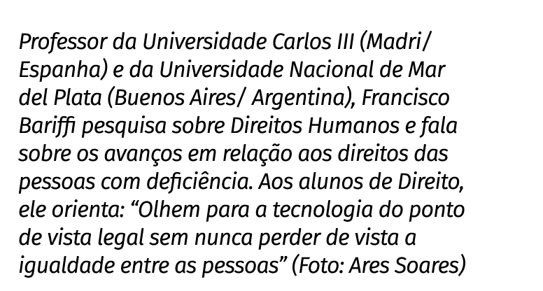 Professor da Universidade Carlos III (Madri Espanha) e da Universidade Nacional de Mar del Plata (Buenos Aires  Argen   