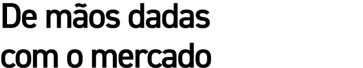 De m os dadas com o mercado