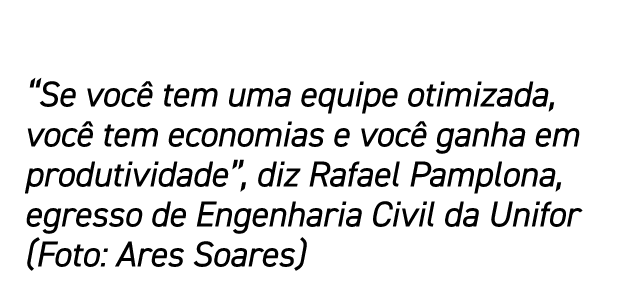 “Se voc tem uma equipe otimizada, voc  tem economias e voc  ganha em produtividade”, diz Rafael Pamplona, egresso de...