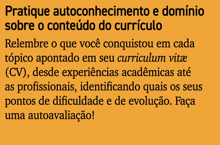 Pratique autoconhecimento e dom nio sobre o conte do do curr culo Relembre o que voc conquistou em cada t pico apont...