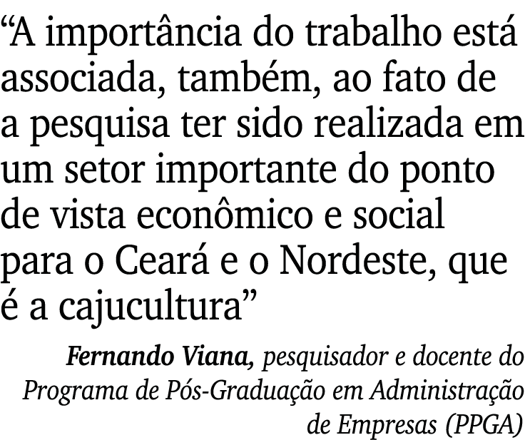 “A import ncia do trabalho est associada, tamb m, ao fato de a pesquisa ter sido realizada em um setor importante do...