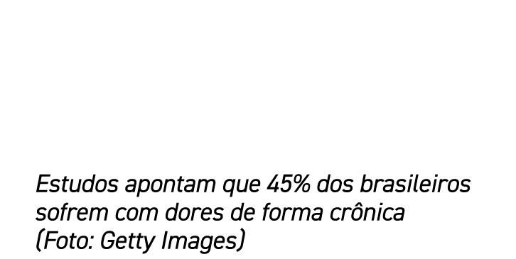 Estudos apontam que 45% dos brasileiros sofrem com dores de forma cr nica (Foto: Getty Images)