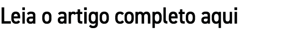 Leia o artigo completo aqui