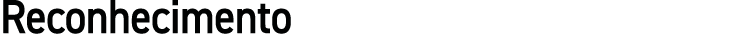 Reconhecimento