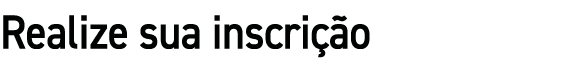 Realize sua inscri o