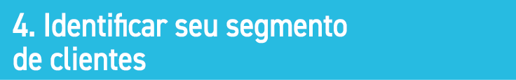4. Identificar seu segmento de clientes