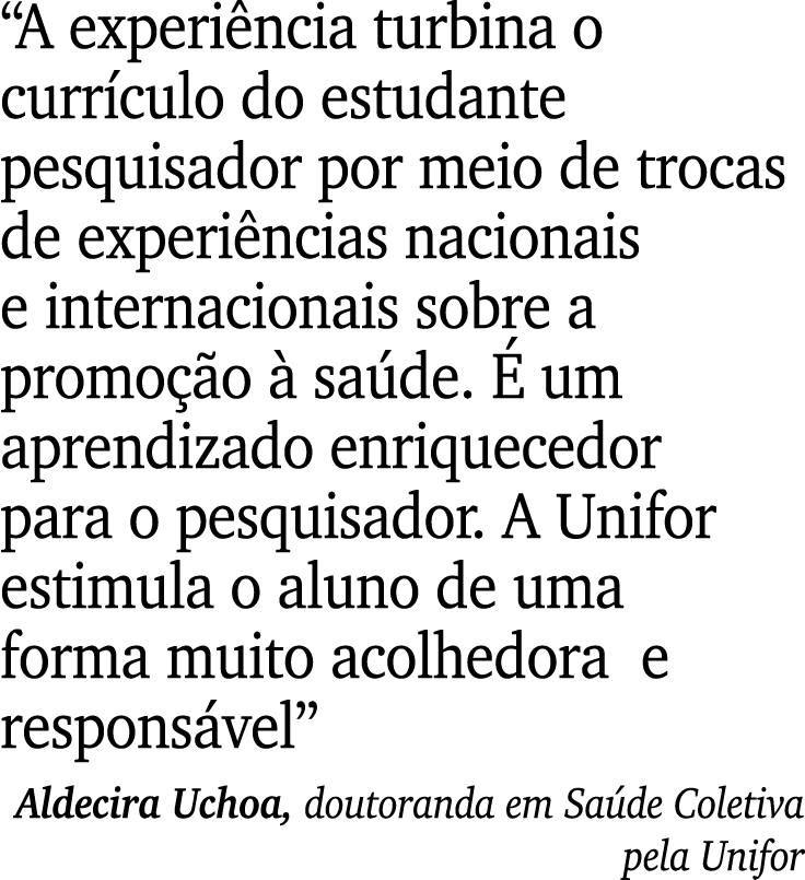 “A experi ncia turbina o curr culo do estudante pesquisador por meio de trocas de experi ncias nacionais e internacio...
