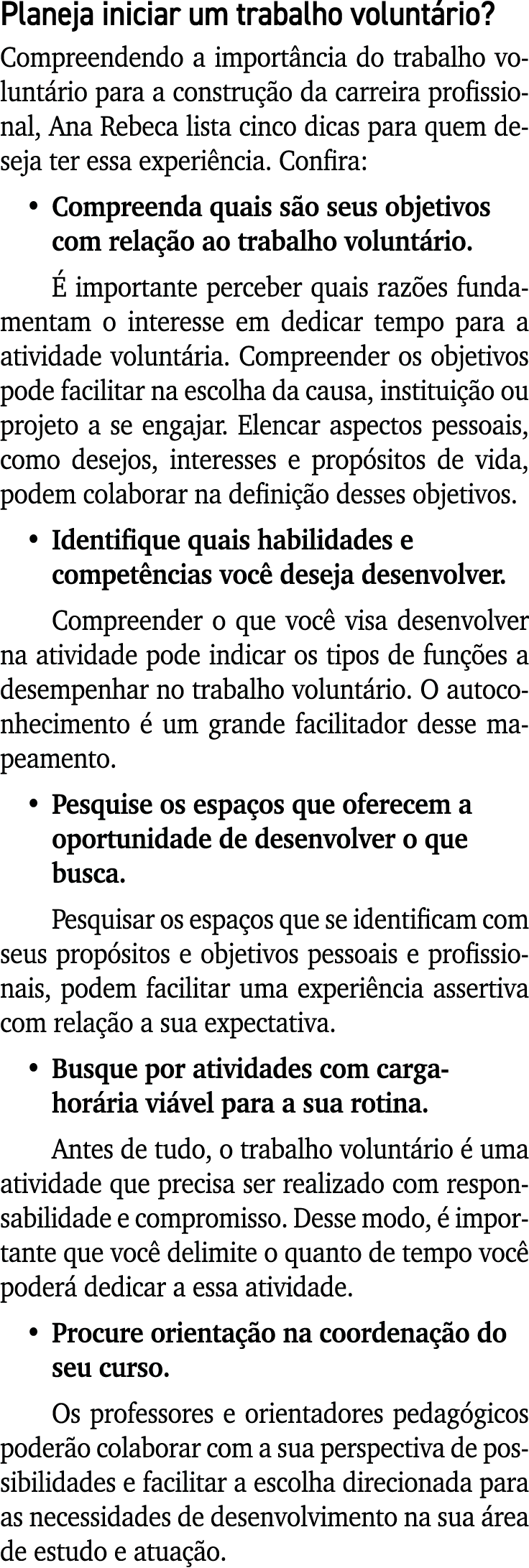 Planeja iniciar um trabalho volunt rio? Compreendendo a import ncia do trabalho volunt rio para a constru o da carre...