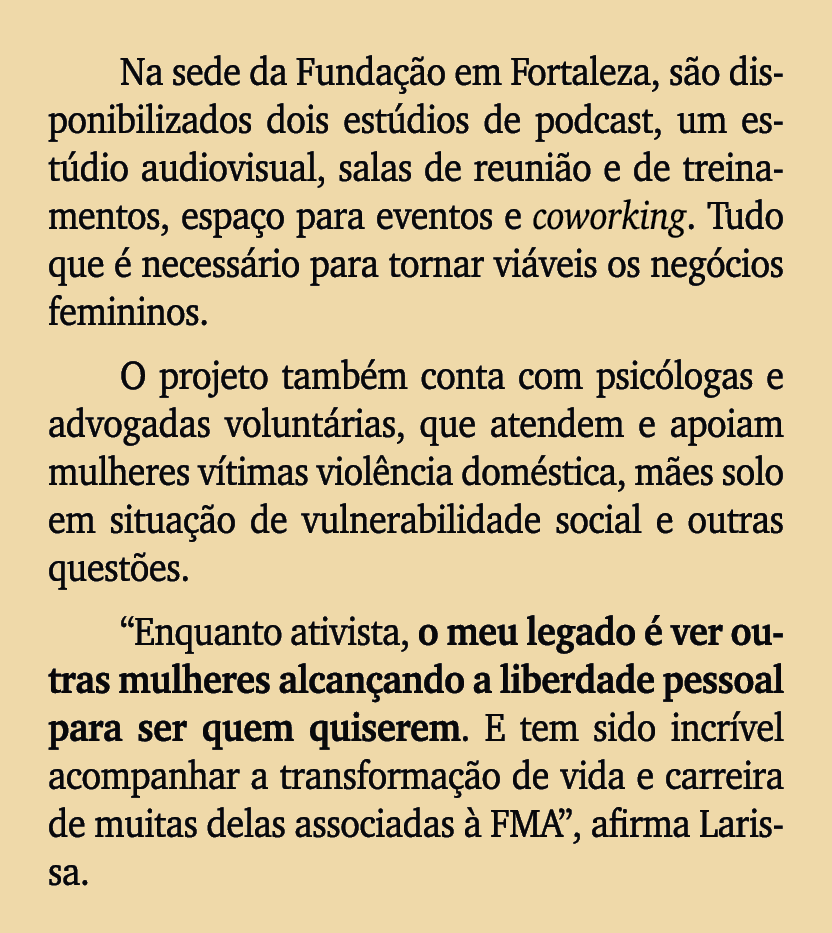 Na sede da Funda o em Fortaleza, s o disponibilizados dois est dios de podcast, um est dio audiovisual, salas de reu...