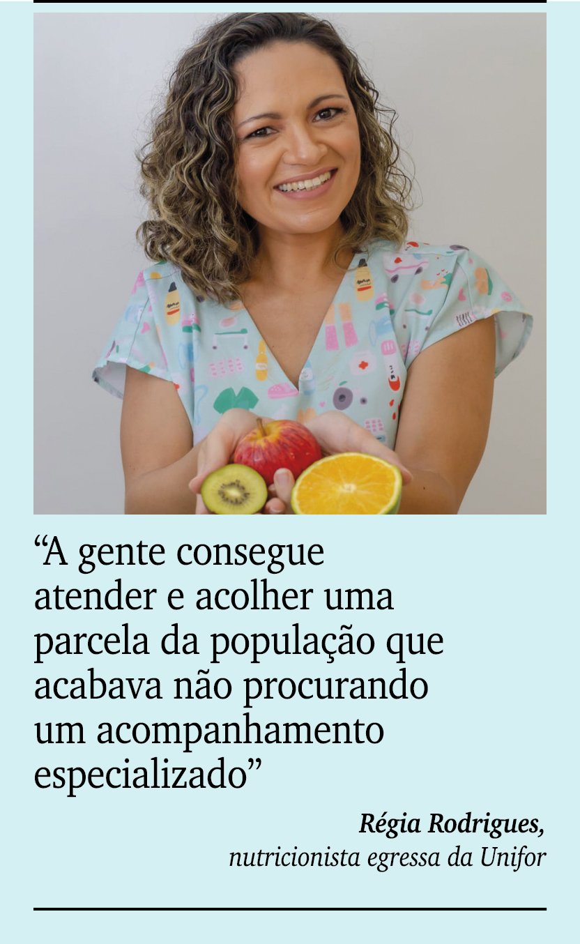 ￼ ￼ “A gente consegue atender e acolher uma parcela da popula o que acabava n o procurando um acompanhamento especia...
