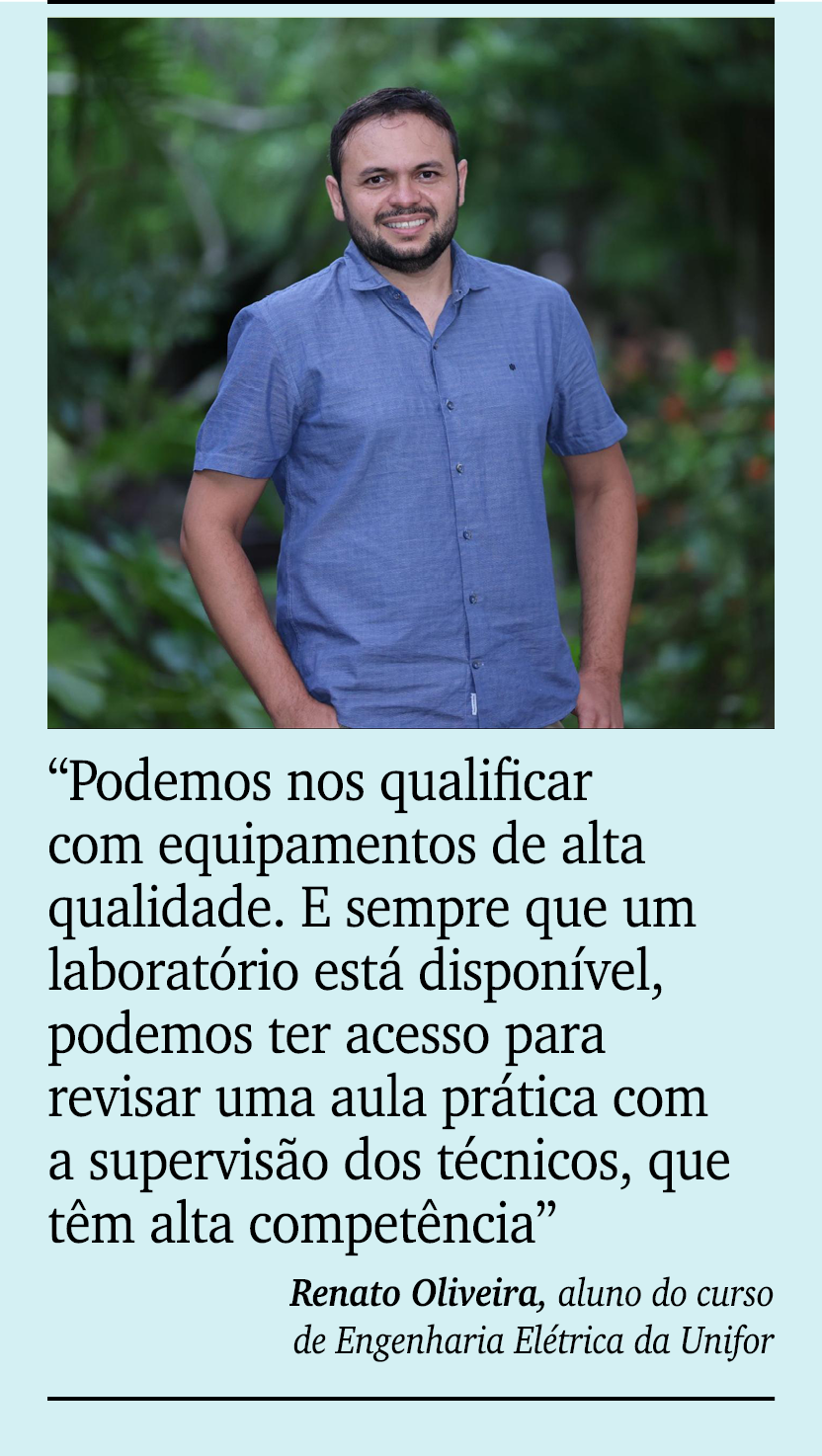 ￼ ￼ “Podemos nos qualificar com equipamentos de alta qualidade. E sempre que um laborat rio est dispon vel, podemos ...