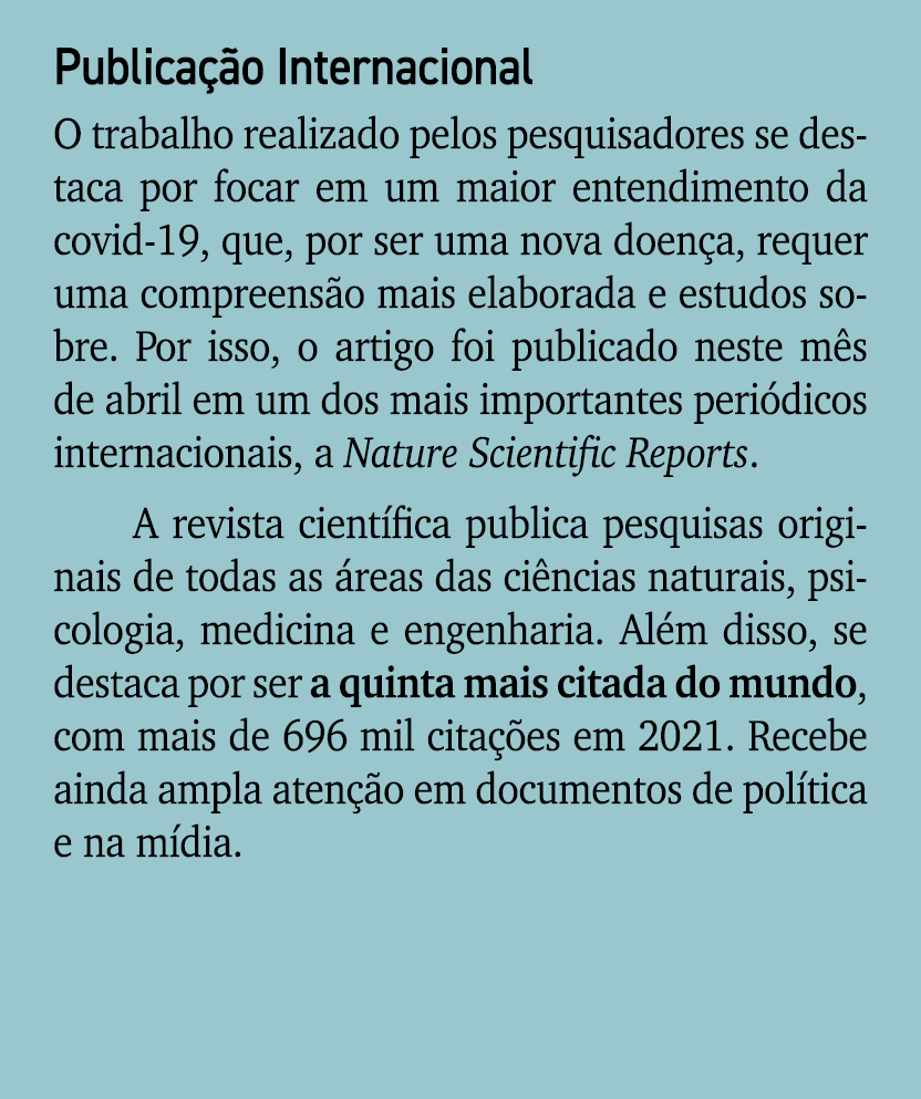 Publica o Internacional O trabalho realizado pelos pesquisadores se destaca por focar em um maior entendimento da co...
