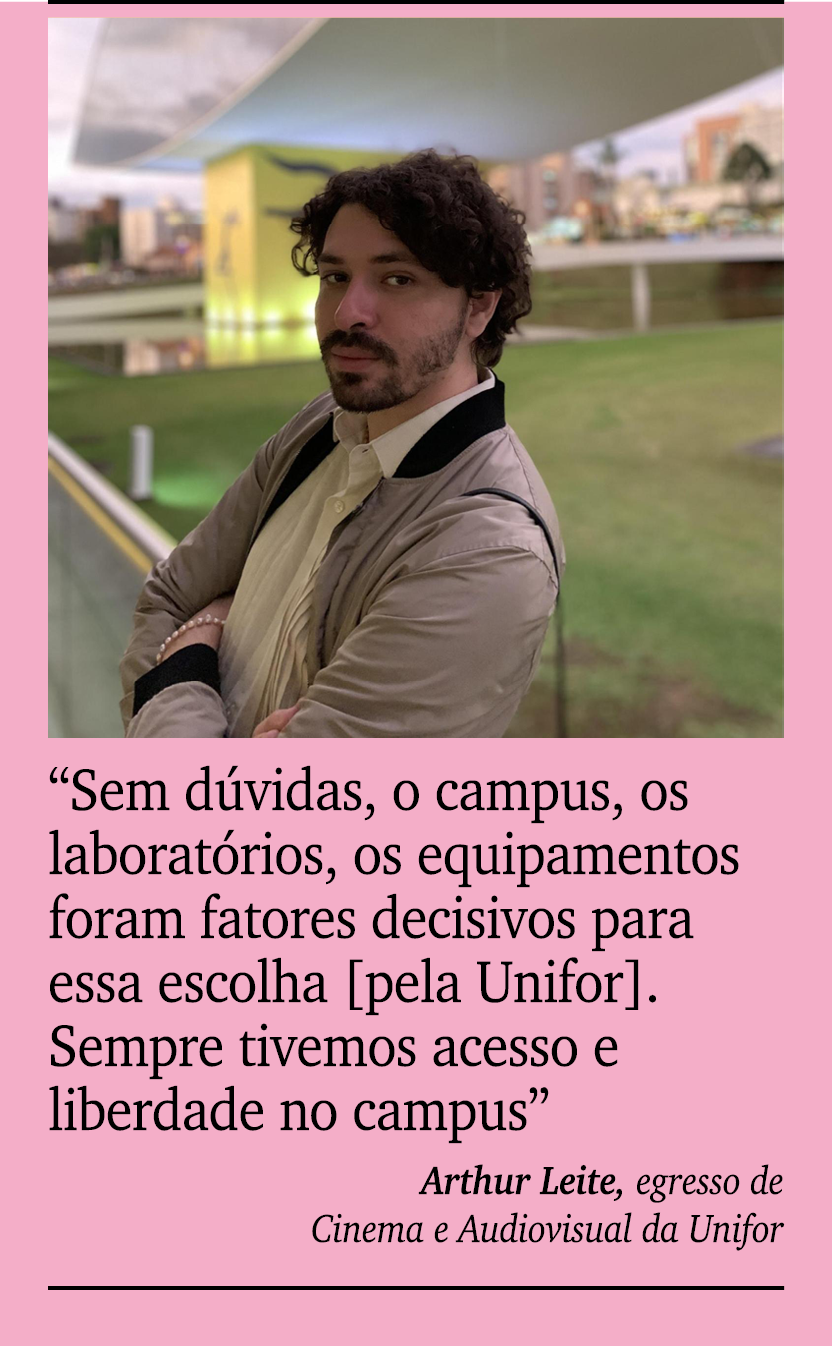 ￼ ￼ “Sem d vidas, o campus, os laborat rios, os equipamentos foram fatores decisivos para essa escolha [pela Unifor]....