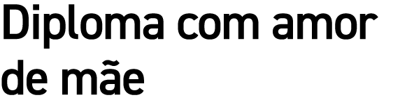 Diploma com amor de m e