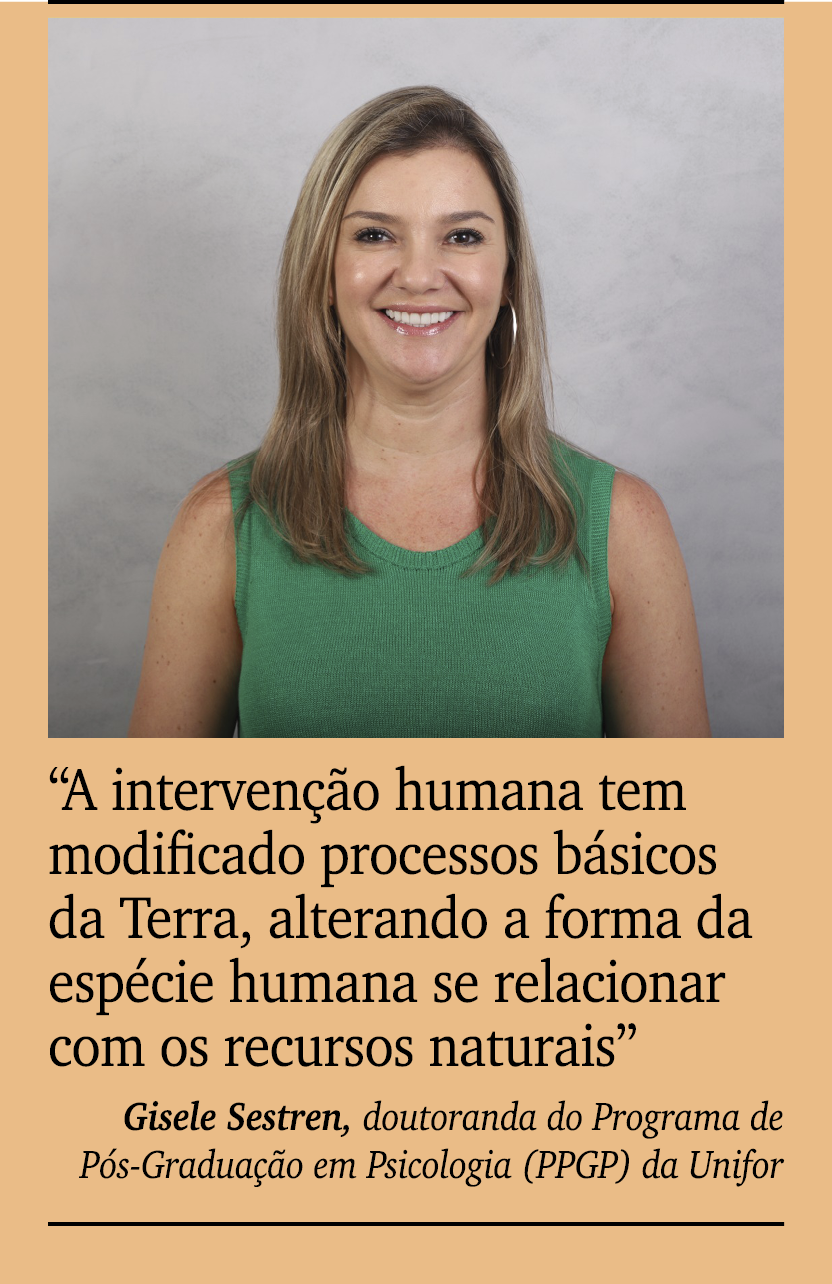 ￼ ￼ “A interven o humana tem modificado processos b sicos da Terra, alterando a forma da esp cie humana se relaciona...
