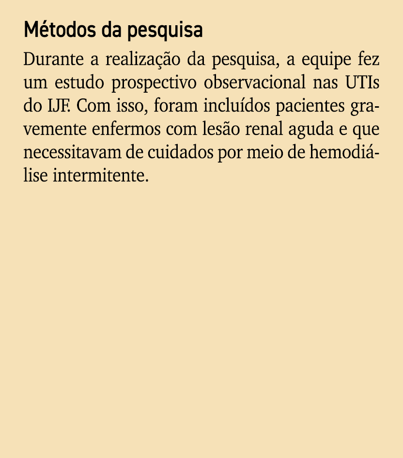 M todos da pesquisa Durante a realiza o da pesquisa, a equipe fez um estudo prospectivo observacional nas UTIs do IJ...