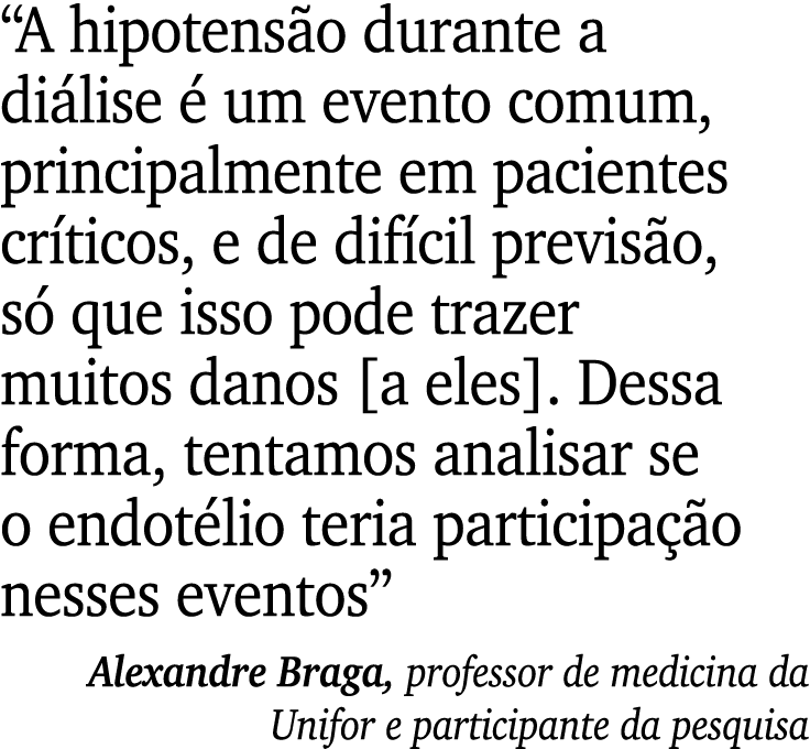 “A hipotens o durante a di lise  um evento comum, principalmente em pacientes cr ticos, e de dif cil previs o, s  qu...