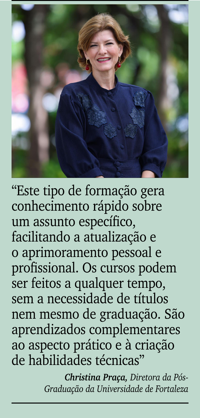 ￼ ￼ “Este tipo de forma o gera conhecimento r pido sobre um assunto espec fico, facilitando a atualiza  o e o aprimo...