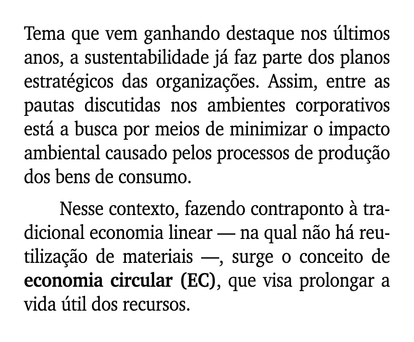 Tema que vem ganhando destaque nos ltimos anos, a sustentabilidade j  faz parte dos planos estrat gicos das organiza...