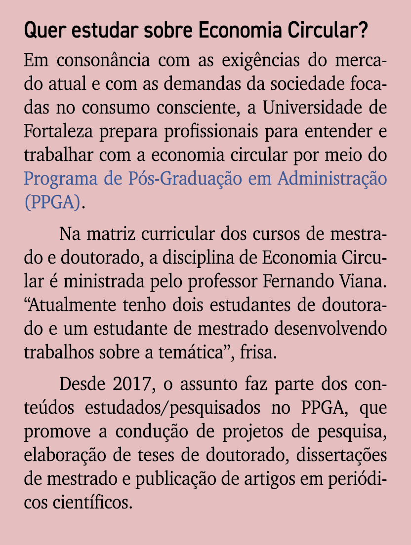 Quer estudar sobre Economia Circular? Em conson ncia com as exig ncias do mercado atual e com as demandas da sociedad...