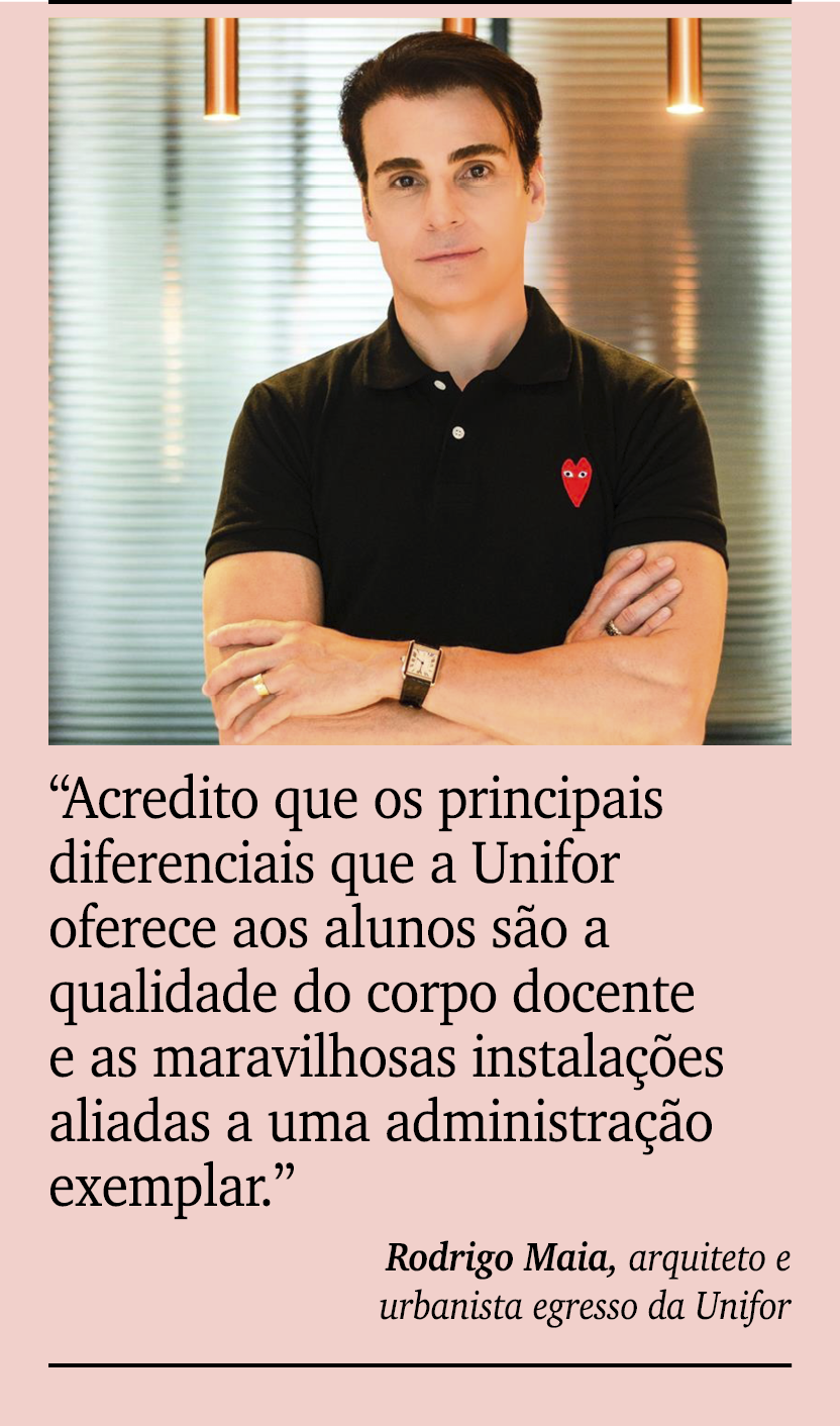 ￼ ￼ “Acredito que os principais diferenciais que a Unifor oferece aos alunos s o a qualidade do corpo docente e as ma...