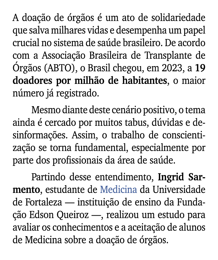 A doa o de  rg os   um ato de solidariedade que salva milhares vidas e desempenha um papel crucial no sistema de sa ...