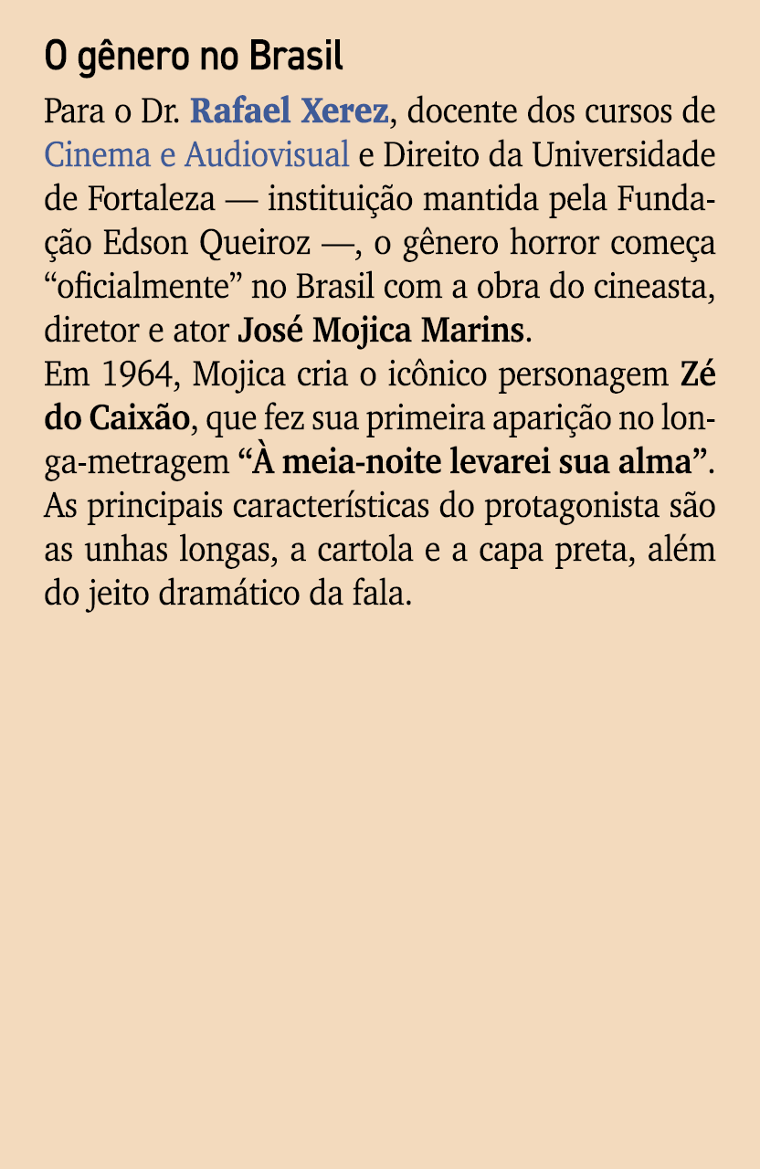 O g nero no Brasil Para o Dr. Rafael Xerez, docente dos cursos de Cinema e Audiovisual e Direito da Universidade de F...