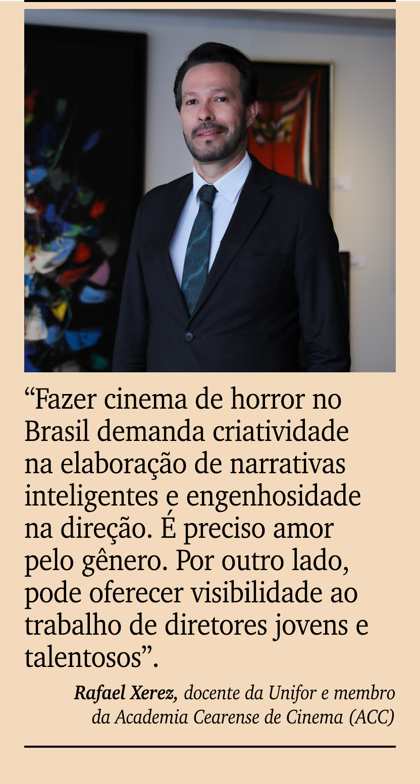 ￼ ￼ “Fazer cinema de horror no Brasil demanda criatividade na elabora o de narrativas inteligentes e engenhosidade n...
