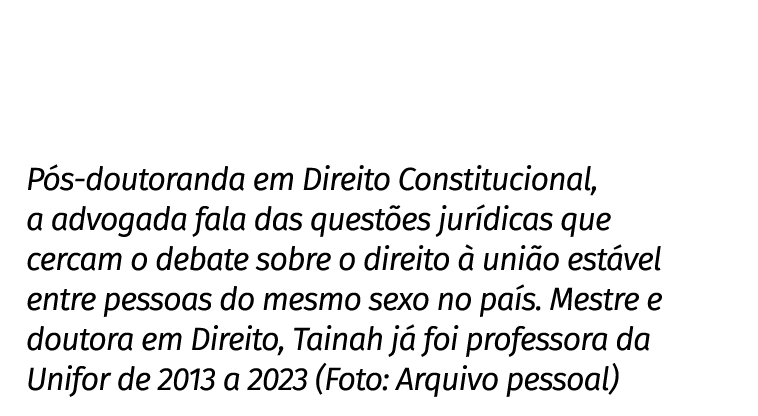 P s doutoranda em Direito Constitucional, a advogada fala das quest es jur dicas que cercam o debate sobre o direito ...