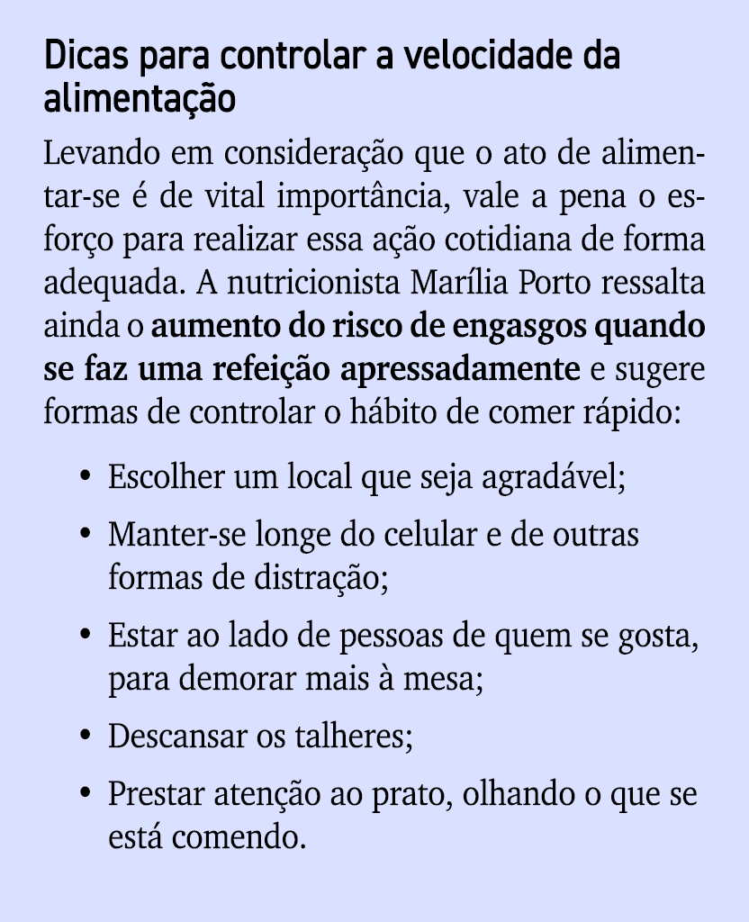 Dicas para controlar a velocidade da alimenta o Levando em considera  o que o ato de alimentar se   de vital import ...