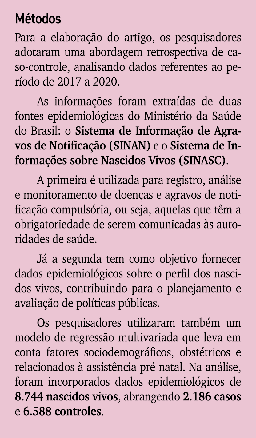 M todos Para a elabora o do artigo, os pesquisadores adotaram uma abordagem retrospectiva de caso controle, analisan...