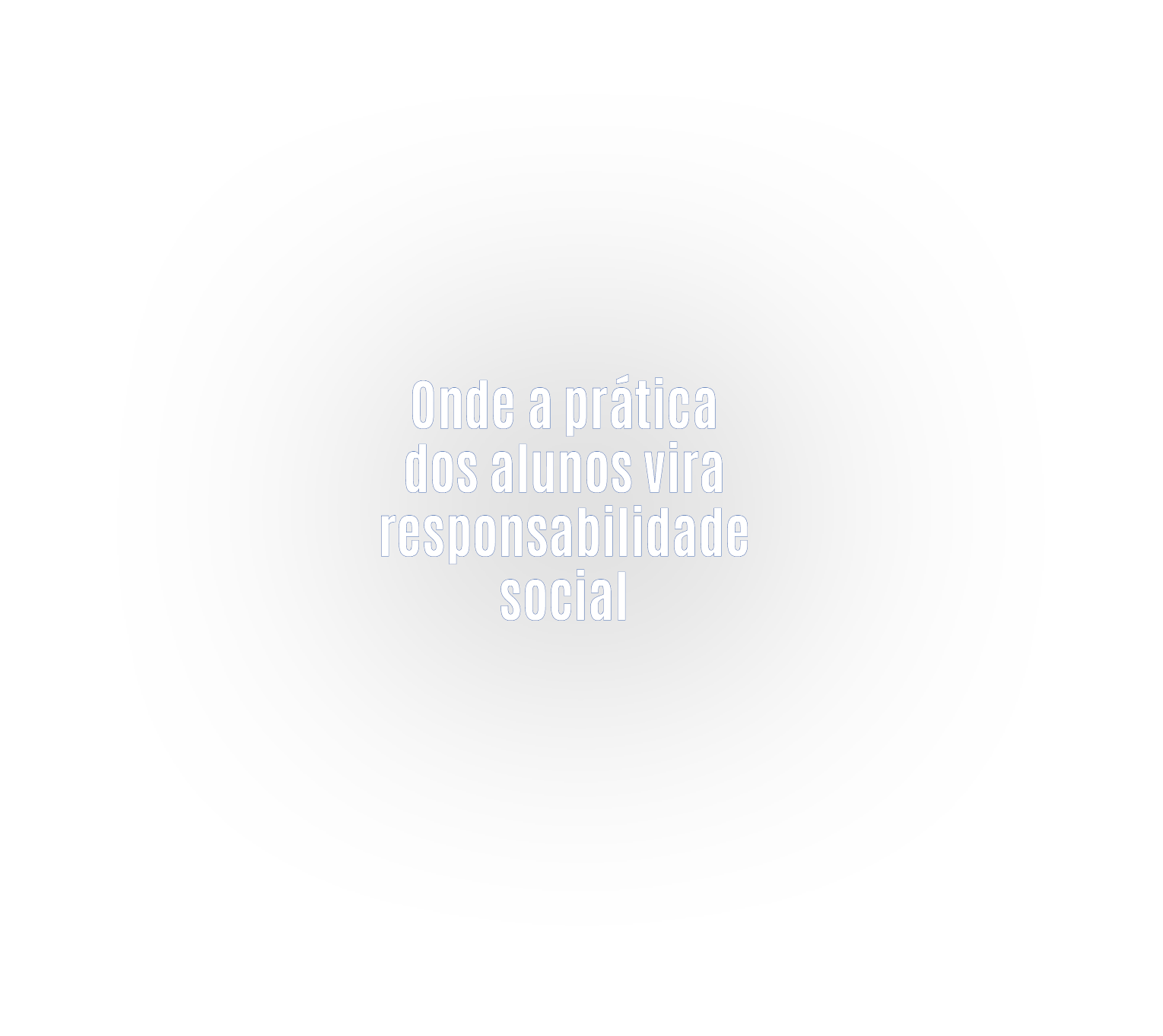 Onde a pr tica dos alunos vira responsabilidade social