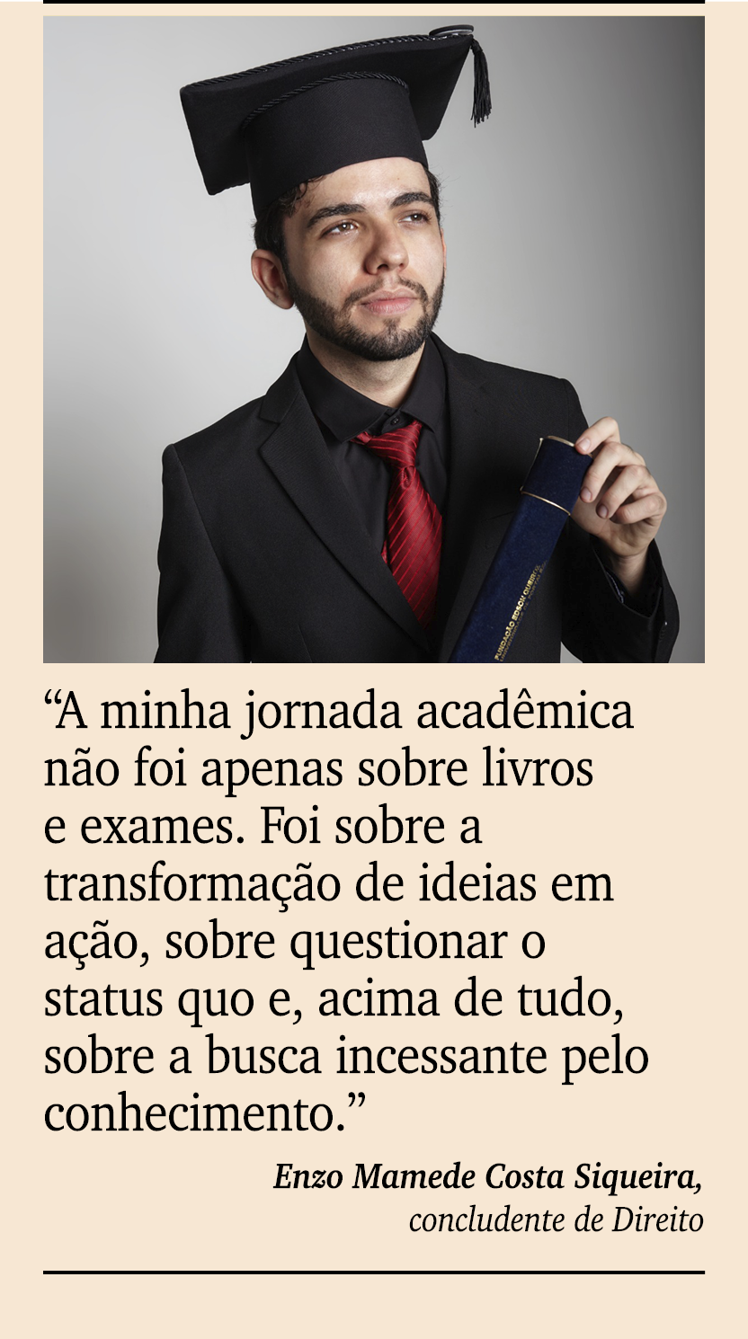 ￼ ￼ “A minha jornada acad mica n o foi apenas sobre livros e exames. Foi sobre a transforma o de ideias em a  o, sob...