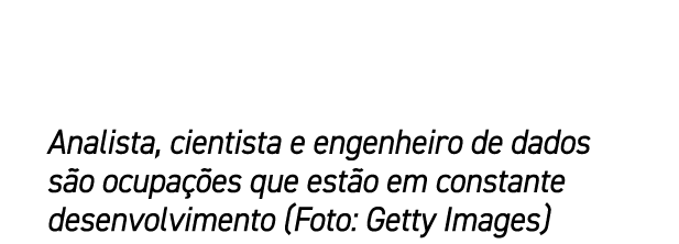 Analista, cientista e engenheiro de dados s o ocupa es que est o em constante desenvolvimento (Foto: Getty Images)