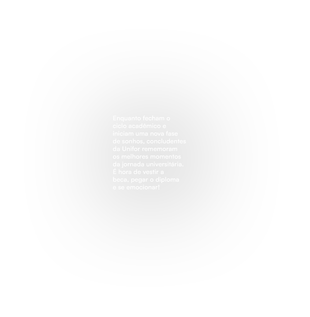 Enquanto fecham o ciclo acad mico e iniciam uma nova fase de sonhos, concludentes da Unifor rememoram os melhores mom...