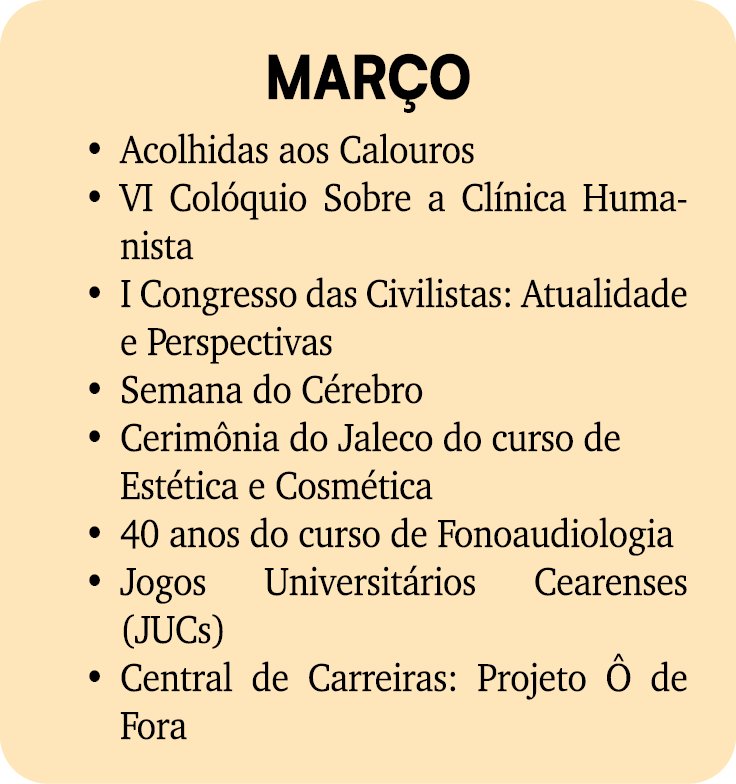 MAR O Acolhidas aos Calouros VI Col quio Sobre a Cl nica Humanista I Congresso das Civilistas: Atualidade e Perspecti...