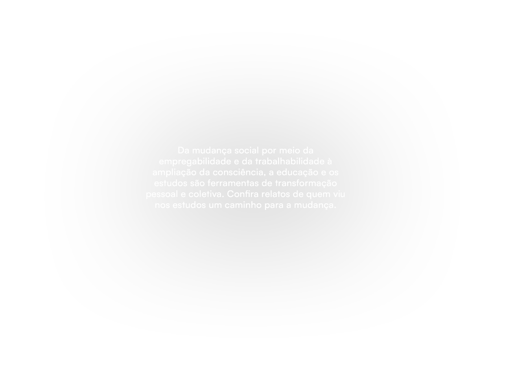 Da mudan a social por meio da empregabilidade e da trabalhabilidade  amplia  o da consci ncia, a educa  o e os estud...