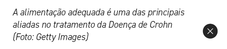 A alimenta o adequada   uma das principais aliadas no tratamento da Doen a de Crohn (Foto: Getty Images),￼
