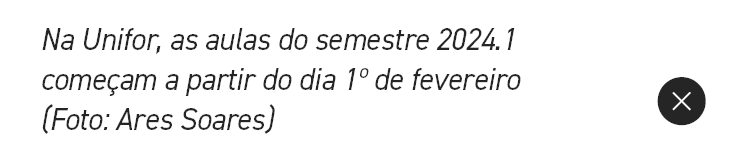 Na Unifor, as aulas do semestre 2024.1 come am a partir do dia 1º de fevereiro (Foto: Ares Soares),￼