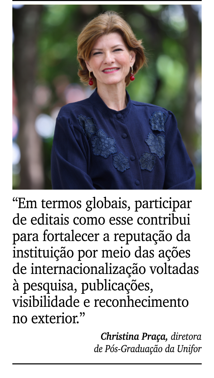 ￼ ￼ “Em termos globais, participar de editais como esse contribui para fortalecer a reputa o da institui  o por meio...