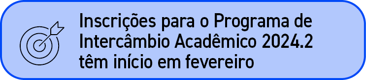￼,Inscri es para o Programa de Interc mbio Acad mico 2024.2 t m in cio em fevereiro