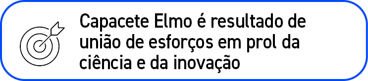 ￼,Capacete Elmo  resultado de uni o de esfor os em prol da ci ncia e da inova  o