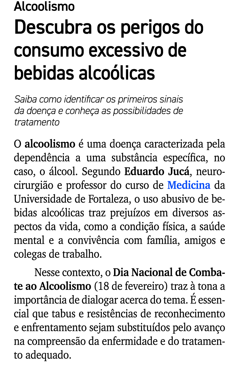 Alcoolismo Descubra os perigos do consumo excessivo de bebidas alco licas Saiba como identificar os primeiros sinais ...