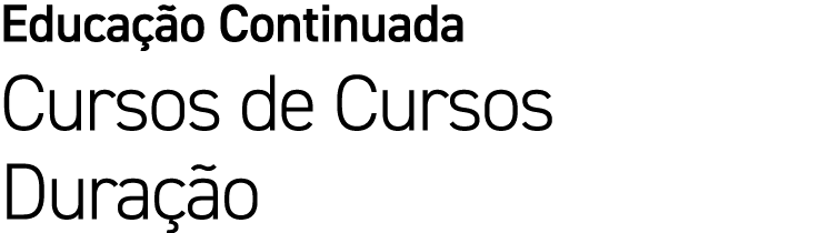 Educa o Continuada Cursos de Cursos Dura  o