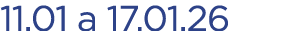11.01 a 17.01.26